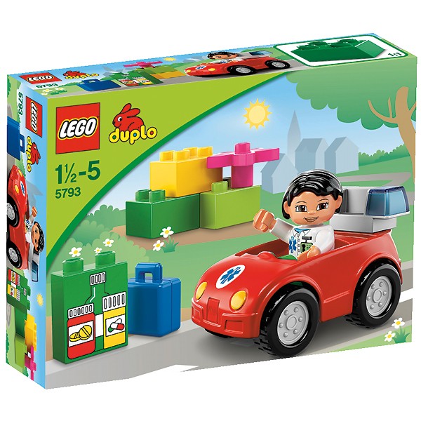 5793 Lego Duplo Verpleegstersauto