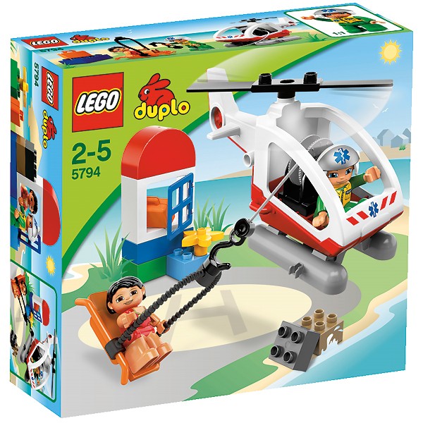 Lees Meer... : 5794 Lego Duplo Reddingshelikopter