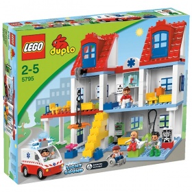 Vergroot de afbeelding 5795 Lego Duplo Groot Ziekenhuis