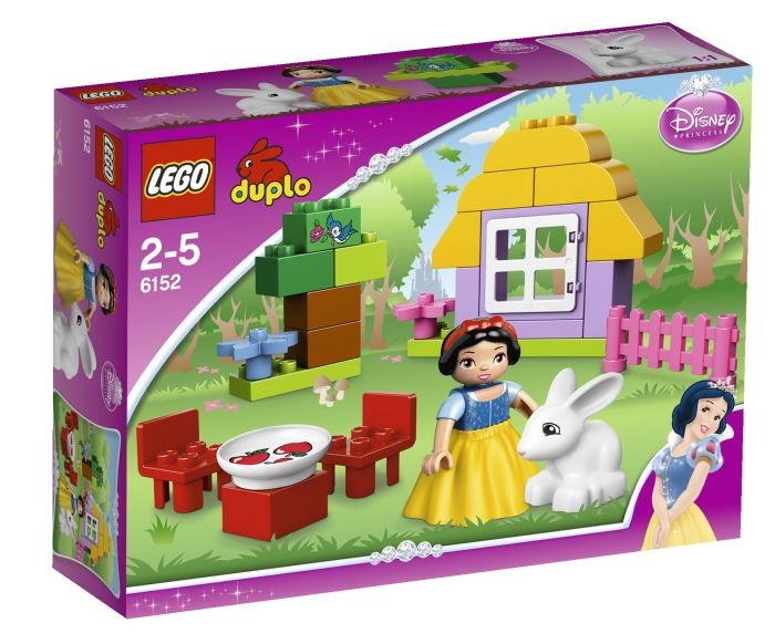 Lees Meer... : 6152 Lego Duplo Disney Princess Sneeuwitjes huis