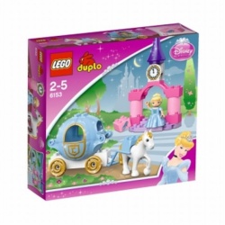 6153 Lego Duplo Princess Assepoesters koets