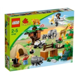 6156 Lego Duplo op safari