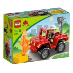 6169 Lego Duplo Brandweercommandant