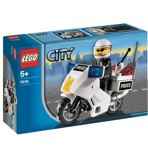 Lees Meer... : Lego 7235 Politiemotor