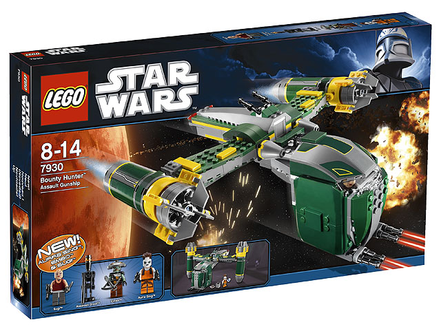 7930 Lego Star Wars Bounty Hunter Assoult Gunship