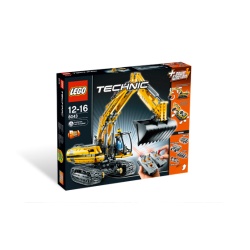 8043 Lego Graafmachine met motor