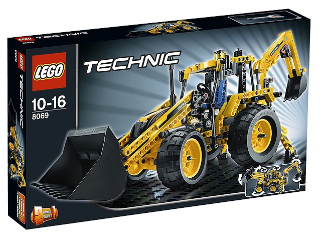 Lees Meer... : 8069 Lego Graafmachine met Laadbak