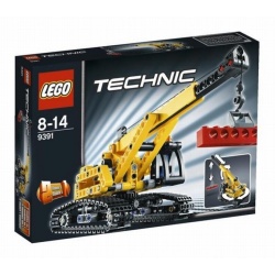 9391 Lego kraan met rupsbanden