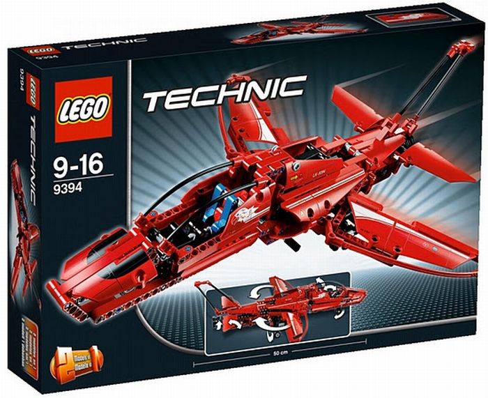 Lees Meer... : 9394 Lego straalvliegtuig