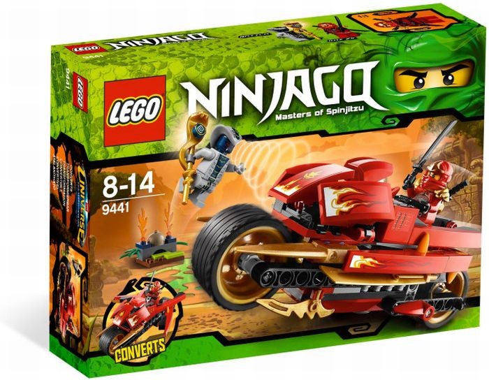 Lees Meer... : 9441 Lego Ninjago Kais Blade Cycle
