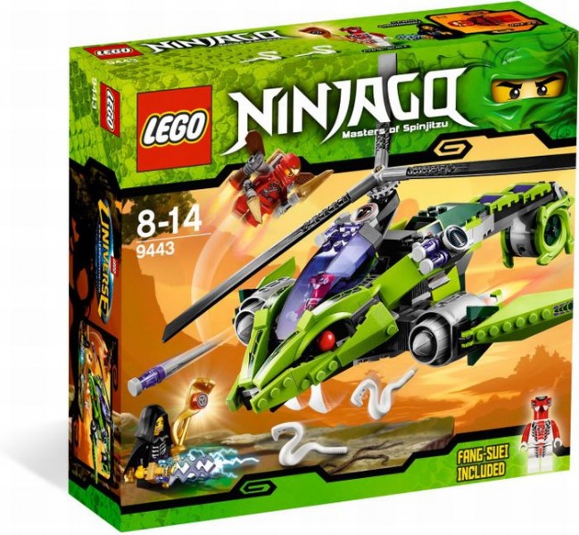 Lees Meer... : 9443 Lego Ninjago Rattle Copter