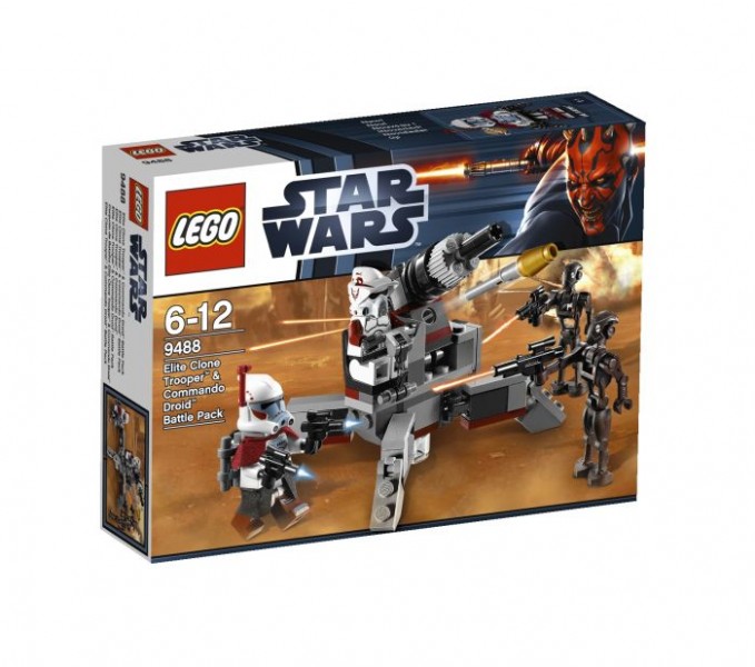 9488 Lego Star Wars Elite Clone Trooper Commando Droid Battle Pack