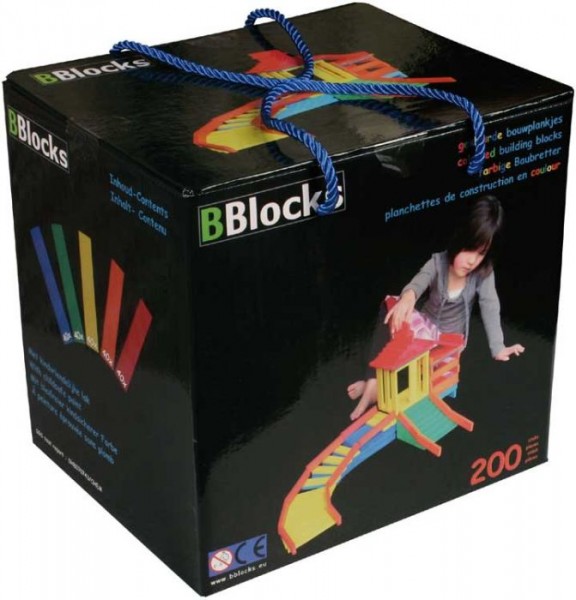 Lees Meer... : BBlocks 200 Gekleurde Plankjes