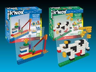 Knex mozaik bouwstenen