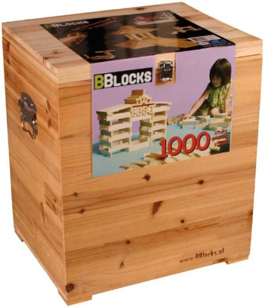 Lees Meer... : BBlocks 1000 delig in kist