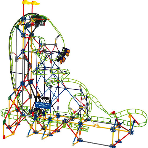 knex inverted roller coaster