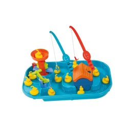 Waterbaan met eendjes