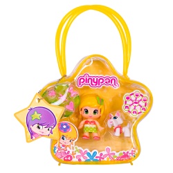 Pinypon Tas met meisje en diertje