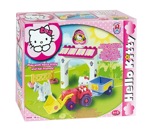 Hello Kitty Bouwset Boerderij