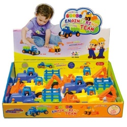Tractor Frictie 16 cm