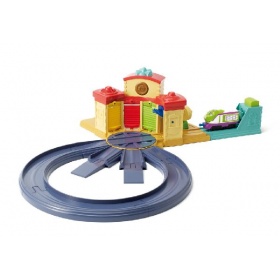 Vergroot Chuggington Remise Speelset met lanceerder Chuggington Remise Speelset met lanceerder