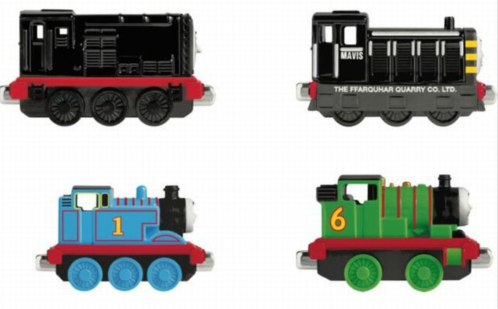 Thomas de Trein Locomotief 4 pack