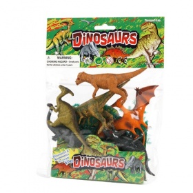 Vergroot Dinosaurussen 6 stuks Dinosaurussen 6 stuks