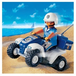 3655 Playmobil politie-quad