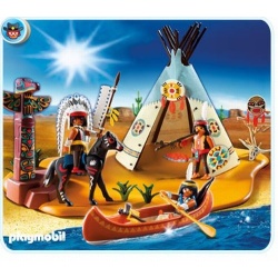 4012 Playmobil Superset Het Indianenleger