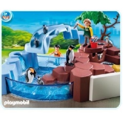 4013 Playmobil Superset Pinguins in de dierentuin