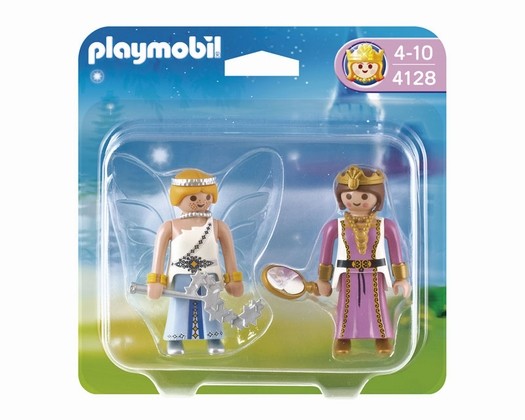 4128 playmobil duo prinses met engel