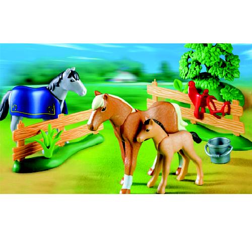 4188 playmobil paardenfamilie