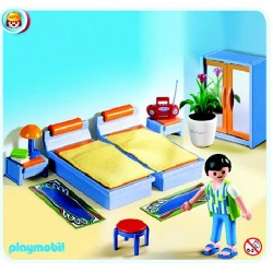 4284 Playmobil moderne slaapkamer