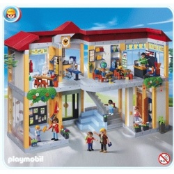 4324 Playmobil ingerichte school