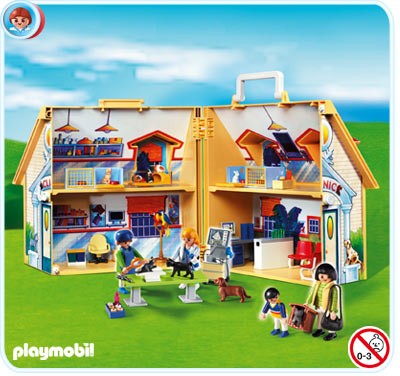 4374 Playmobil Mijn meeneem dierenkliniek