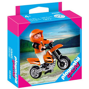 4698 playmobil kind met motor