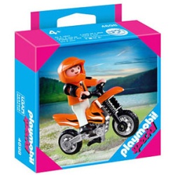 4698 Playmobil kind met motor