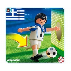 4718 Playmobil voetbalspeler Griekenland