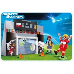 4726 Playmobil Voetbalmuur met spelers