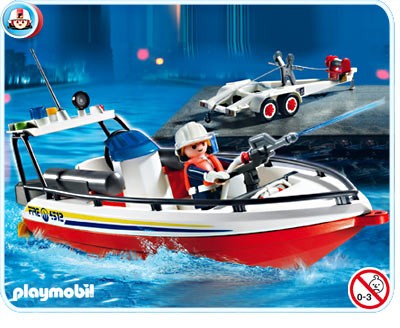 4823 playmobil brandweerboot