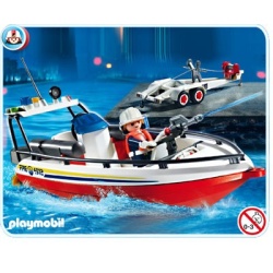 4823 Playmobil brandweerboot