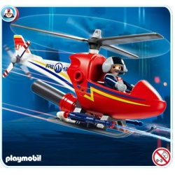 4824 Playmobil Brandweerhelikopter