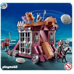 4837 Playmobil katapult met gevangenis