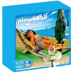 4861 Playmobil toeriste met hangmat