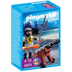4870 Playmobil Kanonnier van de Leeuwenridders