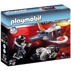 4877 Playmobil agents detectorjet