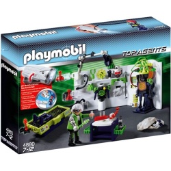 4880 Playmobil robo ganster laboratorium