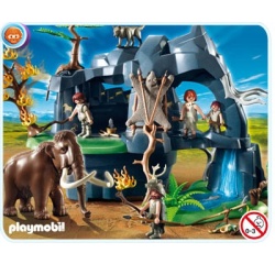 5100 Playmobil Grote Grot uit oertijd met Mammoet