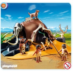5101 Playmobil Mammoetskelet met jagers
