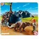 5103 Playmobil Grotbewoners met beer